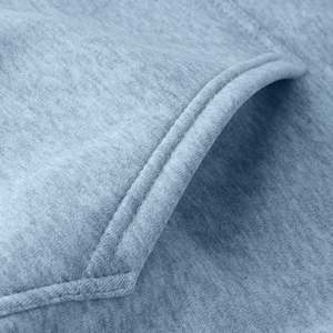 Sweat-shirt à capuche uni à manches longues et cordon de serrage pour hommes unisexe - Product Image 5