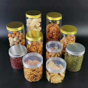 WIDE MOUTH LEAK PROOF 4oz 6oz 8oz 10oz 16oz PET Plastic Storage Containers With Lids - Product Image 2