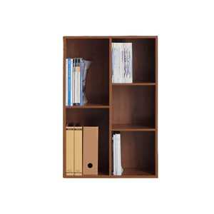 Étagère à 5 cubes Naturelle, Rangement ouvert Organisateur Vitrine - Product Image 1