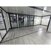 Maison modulaire préfabriquée certifiée 70m² et 100m² en acier, maison modulaire chinoise pour chantier de construction