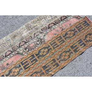 Alfombra turca Vintage rojo Beige 31X58 pies elegante refinado clásico gran área decoración acento nueva lana látex respaldo Patchwork - Product Image 5