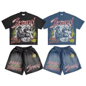 Conjunto de Pantalones Cortos Deportivos para Hombre, Ropa de Gimnasio de Dos Piezas - Product Image 6