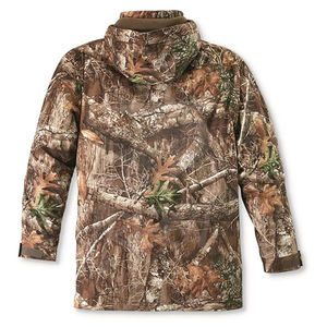 Veste de chasse d'hiver imperméable pour hommes et femmes, technologie Cordura, durable et confortable, camouflage en gros pour adultes - Product Image 4