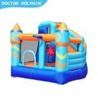 Aire de jeu de fléchettes intégrée, capacité de poids de 90 kg, fête familiale de vacances, châteaux gonflables pour jeux d'enfants