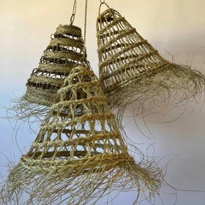 <b>Moroccan</b> Handmade Natural Rattan Seagrass <b>Lampshade</b> Chandeliers Pendant Lights - Product Image 4