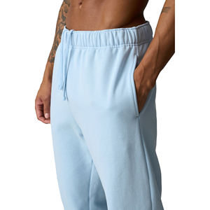 Pantalones Deportivos Casuales Personalizados, 100% Algodón, Ligeros, de Secado Rápido, Transpirables, OEM, Bordados, Anchos, con Cordón, para Hombre - Product Image 2