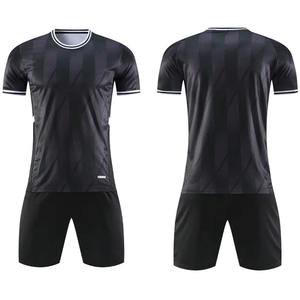 Ensemble complet d'uniformes de football personnalisés pour hommes adultes, avec logo, pour équipes scolaires, en polyester/coton, séchage rapide - Product Image 5