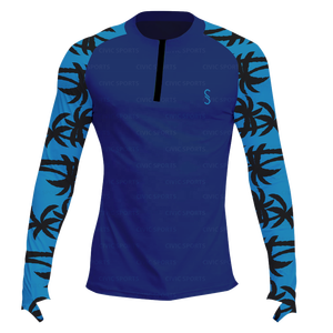 Rashguard de sport de surf à manches longues personnalisé pour hommes Nouveau - Product Image 1