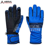 Gants de ski d'hiver pour hommes, imperméables, isolés, gants de neige pour usage extérieur, OEM disponible