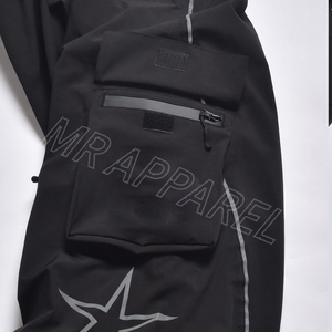 Vente en gros de pantalons de ski de neige imperméables et respirants pour hommes pantalons de ski de snowboard d'hiver de qualité supérieure vêtements de neige à fermeture éclair - Product Image 5