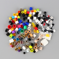 Usine personnalisée divers modèles rond carré fête de sécurité bracelet utilisé serrure en plastique