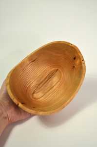 Tazón Tradicional Hecho a Mano de Madera de Mango Ecológica - Esencial Duradero para la Mesa, para una Vida Saludable y Uso en Fiestas - Product Image 2