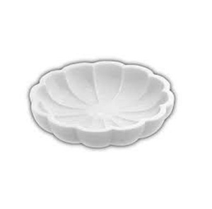 Luxury <b>Marble</b> Serving Bowl for Elegant <b>Dinner</b> Parties <b>Set</b> of 4 with Custom Shape for Flat Homeware Use and for <b>Dinner</b> Servings - Product Image 6