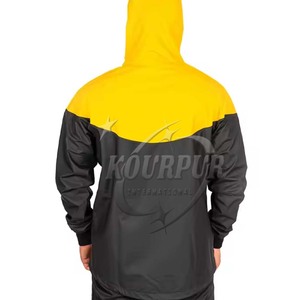 Veste matelassée universitaire de haute qualité pour hommes, veste d'hiver à col montant et manches en cuir de travail avec panneau au design personnalisé - Product Image 3