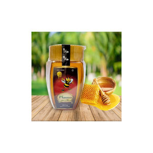 Miel d'acacia biologique 2015 vintage pressé à froid et non pasteurisé naturellement doré - Product Image 2