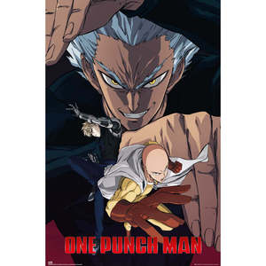 Póster del Anime One Punch Man con Imagen del Personaje Garou - Product Image 1