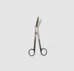 กรรไกรตัดผ้าพันแผลทำจากสเตนเลสสตีลใช้มือผ่าตัดกระดูก18ซม. สำหรับพยาบาล - Product Image 2