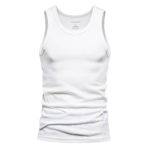 Novedad de verano, camiseta de secado rápido de Color sólido para hombre, camiseta sin mangas con estampado Digital personalizado para maratón, ejercicio físico, camiseta para hombre - Product Image 5