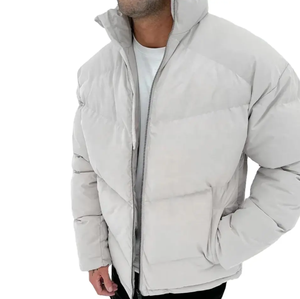 High Quality Wholesale Customized Design Windproof Men's Winter Outdoor Puffer <b>Jacket</b> Plus Size Men's <b>Jacket</b> - Product Image 1