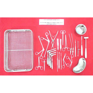 Juego de Instrumentos de Septoplastia ENT Profesionales MayoMed de Acero Inoxidable con Bandeja de Malla, Certificado CE - Product Image 1