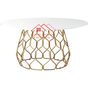 Table basse moderne en marbre italien avec plateau de décoration pour la maison, table basse combinée de taille moyenne de luxe, ensemble de meubles de salon - Product Image 5