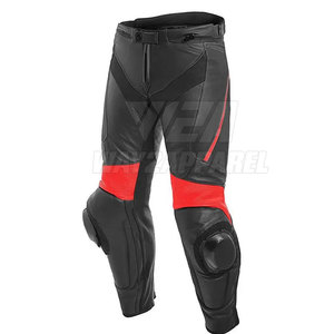 Pantalones de cuero de moto hechos a medida estilo OEM pantalones de carreras de cuero de motocicleta de alta calidad - Product Image 6