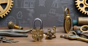 High Quality Safety Brass Keyed <b>Padlock</b> Top Security <b>PadLock</b> High Safety <b>Padlocks</b> Keyed gym lock combination door luggage Lock - Product Image 6