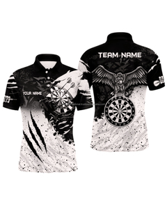 Polo homme léger en mélange de polyester TASBI INTERNATIONAL, polos décontractés, sport, golf, tennis, manches courtes - Product Image 3