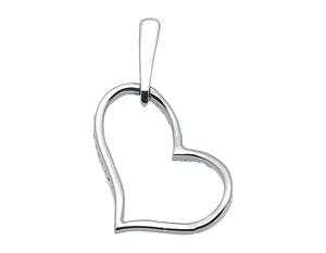 Colgante de corazón más pequeño, collar de diamantes de moissanita de 0,25 CT de plata de ley dorada para mujer, compromiso de aniversario, boda - Product Image 3