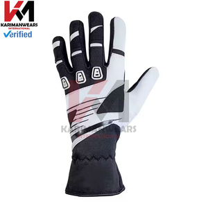 Gants de karting Prix de gros Meilleure qualité Conception de logo OEM Gants de course de karting Gamme de conception moderne de niveau débutant - Product Image 6