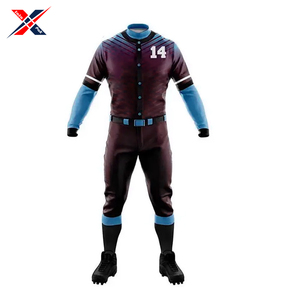 2025 nueva llegada Jersey de béisbol logotipo personalizado impreso estilo superior ropa de equipo mejor diseño su propio uniforme de béisbol de alta calidad - Product Image 5