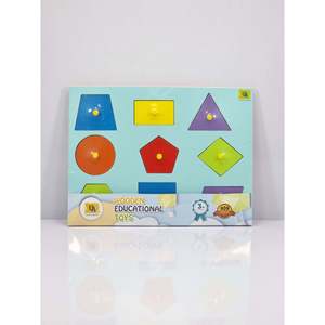 Juguete Educativo de Plástico para Armar, Rompecabezas de Formas para Niños y Niñas - Product Image 1