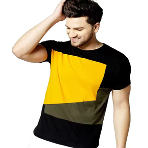 T-shirt de sport élégant personnalisé pour hommes Polyester/coton uni de haute qualité, lourd, 230 g/m², 300 g/m², sur la taille supérieure - Product Image 5