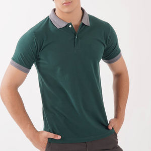 Camiseta de Jersey de Algodón 100% Personalizada de Primera Calidad para Hombre, Cómoda, Transpirable, de Alta Calidad, con Patrón Sólido, Manga Corta, Informal - Product Image 4