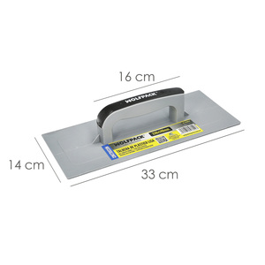 Talocha in Plastica Liscia 33 x 14 cm. Grigio. - Product Image 2