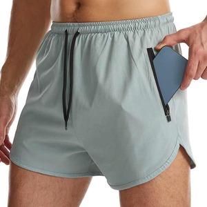 กางเกงขาสั้นออกกำลังกายสำหรับผู้ชายกางเกงขาสั้นสำหรับออกกำลังกายในฤดูร้อนน้ำหนักเบาระบายอากาศได้ดีออกแบบโลโก้ได้ตามต้องการ - Product Image 3