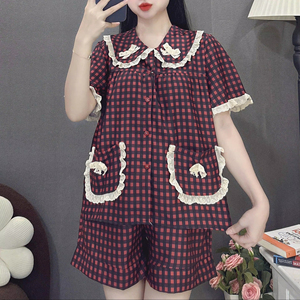 [FACTORY SEWING] PW47 Sleepwear Women's <b>Pajamas</b> 100% Cotton Fabric to Help the Wearer Feel Comfortable in all activities 2025 - Product Image 3