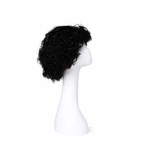 Curly <b>Bob</b> <b>Wig</b> Hair Extensions Curly Hair <b>Wigs</b> For Women Natural Black - Product Image 6