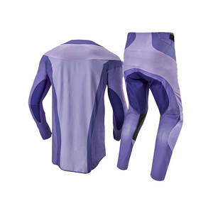 Maillot et pantalon de motocross à logo personnalisé, vêtements de course respirants pour moto, ensemble de combinaison de moto avec engrenages MX, uniformes de moto - Product Image 5