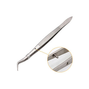 Fórceps de tejido de acero inoxidable de alta calidad Aguja Fórceps de tejido de acero inoxidable 14 cm Fórceps de tejido de alta calidad 14 cm para Onl - Product Image 4