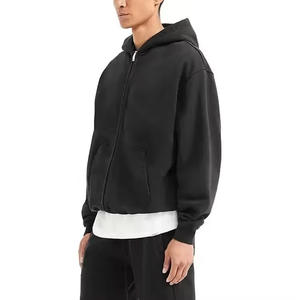 Conjunto de Sudadera con capucha OEM para hombre, logotipo de letra esencial, sudaderas con hombros caídos, pantalones, conjunto de Sudadera con capucha holgada para hombre, algodón pesado de alta calidad para hombre - Product Image 2