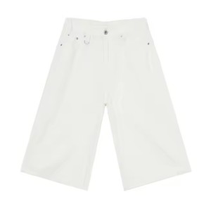 Short en jean pour homme, short taille moyenne, décontracté, style décontracté, style de fête, jeans unisexe, style ample, nouvelle collection - Product Image 3