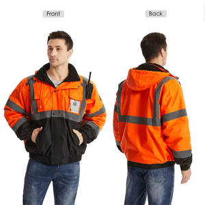 Friendly Budget Superb Quality New Design Hi Vis Safety Working <b>Jacket</b> Best Arrival Regular <b>Size</b> Cheap Price Working <b>Jacket</b> - Product Image 2