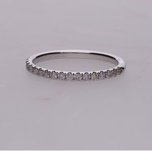 คลาสสิก14K สีเหลืองทองโรเดียมชุบเพชรธรรมชาติสายรัดรอบตัดเพชรเงามินิมอลครึ่งปูสำหรับผู้หญิง - Product Image 5