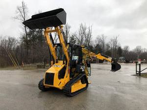 รถตักล้อยาง JCB 1CXT มือสอง ปี 2023 พร้อมหัวขุด 3CX 4CX รถตักขนาดเล็กแบบตีนตะขาบ สำหรับงานก่อสร้างในฟาร์ม - Product Image 2
