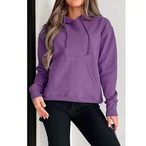 Sudadera con Capucha Extra Grande para Mujer, Informal, Transpirable, de Secado Rápido, Ecológica, de Alta Calidad, Suministro Directo de Fábrica 2024 - Product Image 4