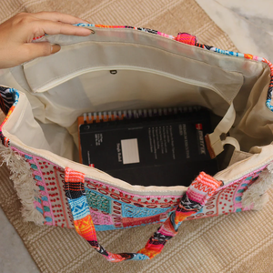 Bolsos de mano personalizados de la mejor calidad para mujer, estilo de moda abierto de gran cantidad para uso multiusos, indio por glowin fashion - Product Image 6