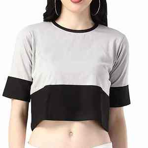 Blusa Corta Ligera y Elegante para Mujer, Estilo Verano 2026, Blusas y Camisas de Malla para Mujer a Precios Bajos - Product Image 1