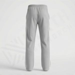 Thick Hip Hop Pants Custom <b>Trousers</b> Blank Wide Leg Sweat Pants Cotton <b>Double</b> Waist Straight Track Pants Flared Sweatpants <b>Men</b> - Product Image 2