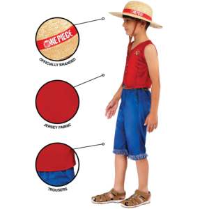 Disfraz de Monkey D. Luffy de One Piece para niños - Product Image 2
